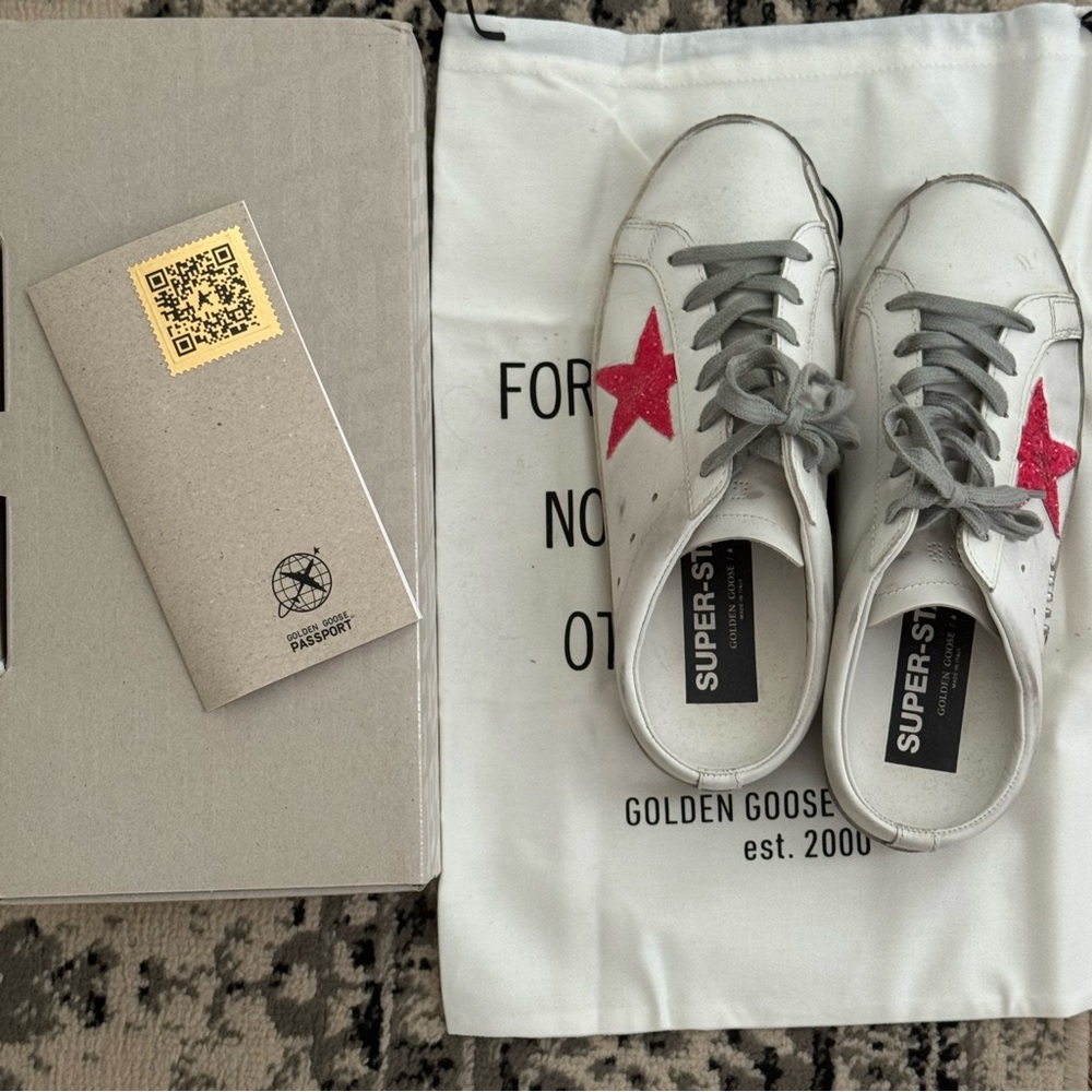 Golden Goose super star sabot